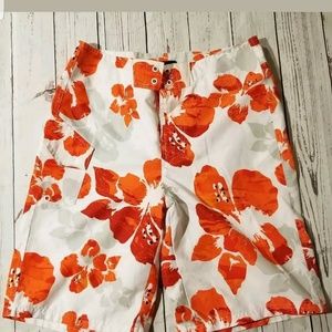 Burnside Tropical Board Shorts Swimming Trunks